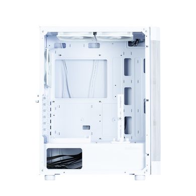 Zalman Корпус I4 без БЖ 2xUSB3.0, 1xUSB2.0 6x120мм white LED VGA 320мм LCS ready Mesh Side/Front Panel ATX білий I4WHITE фото