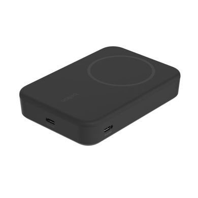 Belkin Акумулятор портативний літій-іонний Power Bank 10000мА·год, 15Вт, MagSafe Qi2, чорний BPD008BTBK фото