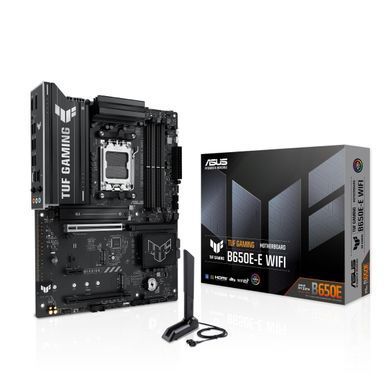 ASUS Материнcкая плата TUF GAMING B650E-E WIFI sAM5 B650 4xDDR5 M.2 HDMI DP WiFi BT ATX 90MB1LT0-M0EAY0 фото