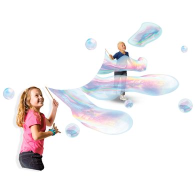 Набор для создания гигантских мыльных пузырей - МЕГАПУЗЫРИ XXL (мыльный раствор, инструменты) 02252S фото