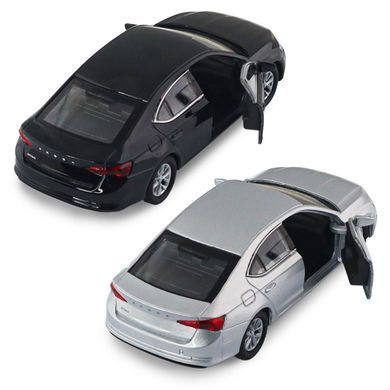 Автомодель - SKODA OCTAVIA (чорний, сріблястий) 250389W фото