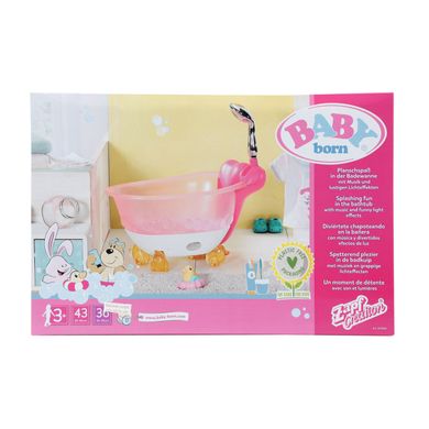 Автоматична ванночка для ляльки BABY BORN S2 - КУМЕДНЕ КУПАННЯ (світло, звук) 831908 фото
