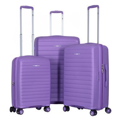 2E Валіза, Aero, поліпропілен, мала, 35/44 л, TSA, 4 колеса, EXP, лавандовий 2E-SPP-AERO-S-LV фото