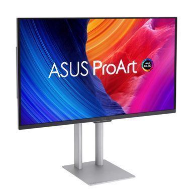 ASUS Монітор Asus 26.5" ProArt OLED PA27UCDMR HDMI, DP, UCB-C, 2xThunderbolt, USB, MM, QD-OLED, 3840x2160, 240Hz, 1ms, DCI-P3 99%, AdaptiveSync, Pivot, HDR400 90LM04NE-B01K71 фото