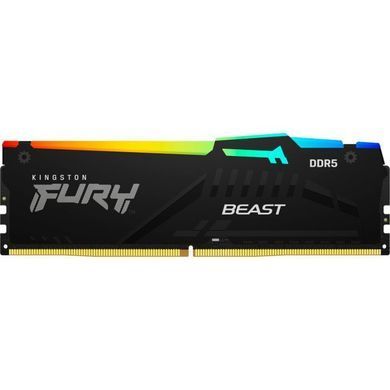 Kingston Пам'ять ПК DDR5 32GB 6000 FURY Beast RGB EXPO KF560C36BBEA-32 фото