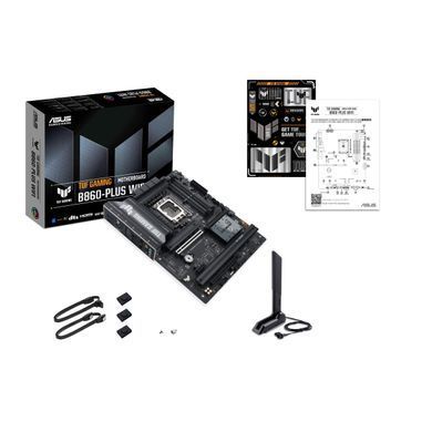 ASUS Материнcкая плата TUF GAMING B860-PLUS WIFI s1851 B860 2xDDR5 M.2 DP HDMI USB Type-C Wi-Fi BT ATX 90MB1JL0-M0EAY0 фото
