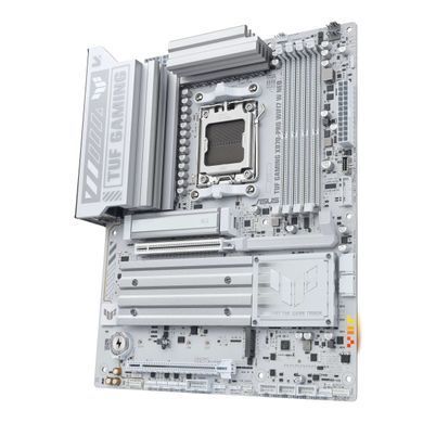 ASUS Материнcкая плата TUF GAMING X870-PRO WIFI7 W NEO sAM5 X870 4xDDR5 M.2 HDMI USB Type-C Wi-Fi BT ATX белый 90MB1NY0-M0EAY0 фото