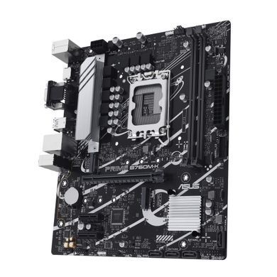 ASUS Материнcька плата PRIME B760M-K s1700 B760 2xDDR5 M.2 HDMI D-Sub mATX 90MB1FI0-M1EAY0 фото