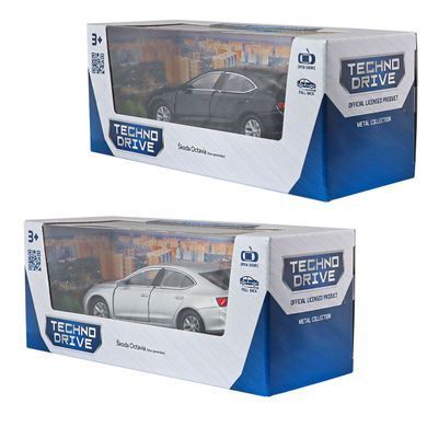 Автомодель - SKODA OCTAVIA (чорний, сріблястий) 250389W фото