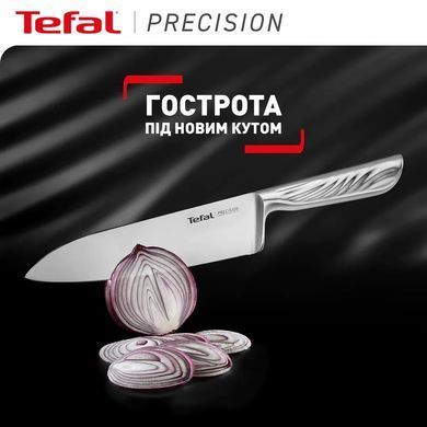 Tefal Кухонний ніж шеф-кухаря Precision, 20см, нержавіюча сталь K2890224 фото