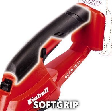 Einhell Ножиці для трави акум GE-CG 18 Li - Solo, 18В, PXC, леза 100/200 мм, 0.66 кг (без АКБ і ЗП) 3410370 фото