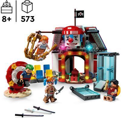 LEGO Конструктор LEGO ONE PIECE Цирковий намет клоуна Баґґі 75637- фото