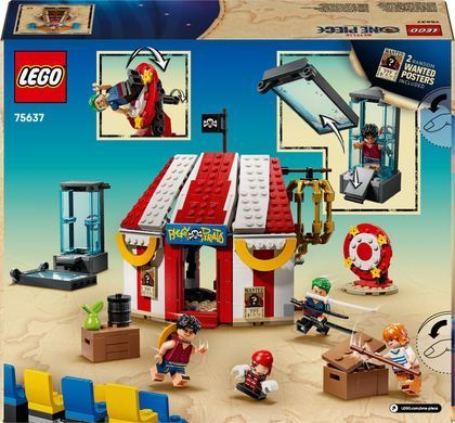 LEGO Конструктор LEGO ONE PIECE Цирковий намет клоуна Баґґі 75637- фото