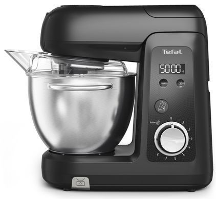 Tefal Tefal kitchen machine Bake Partner + 1100W, cup-iron, case-plastic, nozzles-9, black QB5458F0 фото