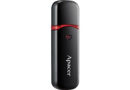 Apacer Накопитель 32GB USB 2.0 Type-A AH333 Чёрный AP32GAH333B-1 фото