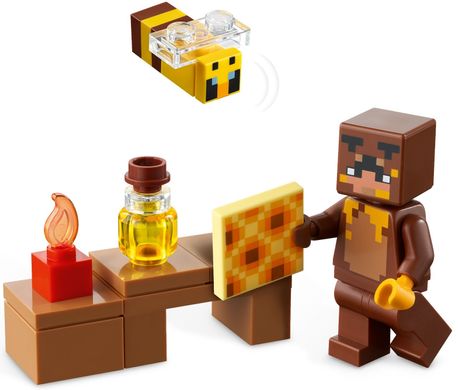 Конструктор LEGO Minecraft Бджолиний будиночок 21241- фото