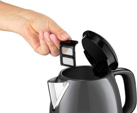 Електрочайник Russell Hobbs Colours Plus Mini, 1л, метал , сірий 24993-70 фото