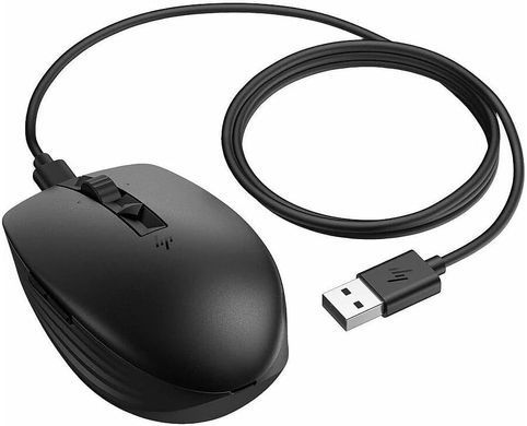 HP Мышь 710 Rechargeable Silent, USB-A/WL/BT, чёрный 6E6F2AA фото