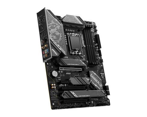 MSI Материнcкая плата MSI GAMING PLUS WIFI s1700 Z790 4xDDR5 HDMI DP WiFi BT ATX 911-7E06-084 фото
