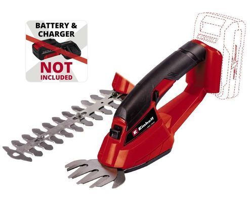 Einhell Ножиці для трави акум GE-CG 18 Li - Solo, 18В, PXC, леза 100/200 мм, 0.66 кг (без АКБ і ЗП) 3410370 фото