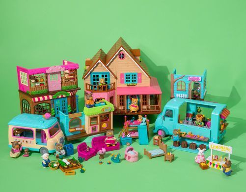 Игровой набор Li`l Woodzeez Большой коттеджный дом WZ6749Z фото