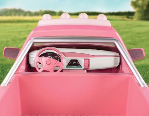 Транспорт для кукол LORI Джип розовый с FM радио LO37033Z фото