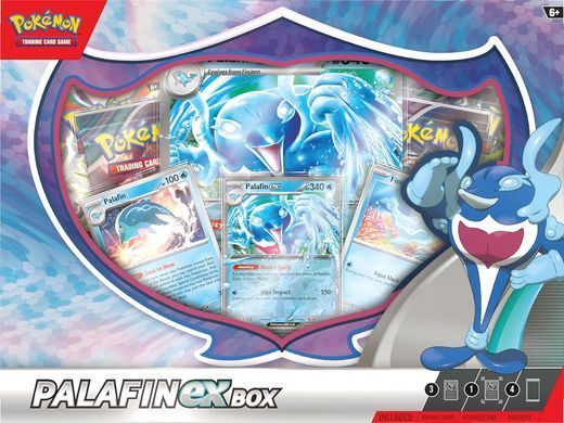 Pokemon TCG Коллекционная карточная игра Pokemon: Palafin ex Box 820650859823 фото