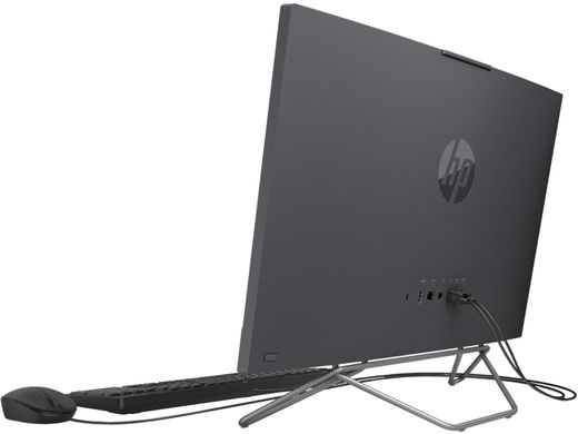 HP Комп'ютер персональний моноблок 240-G9 23.8" FHD IPS AG, Intel P J5040, 8GB, F256GB, UMA, WiFi, кл+м, DOS, чорний 6D441EA фото