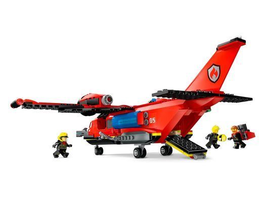 LEGO Конструктор City Пожарный спасательный самолет 60413 фото