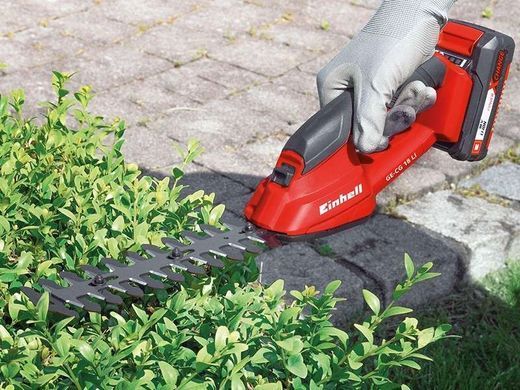 Einhell Ножиці для трави акум GE-CG 18 Li - Solo, 18В, PXC, леза 100/200 мм, 0.66 кг (без АКБ і ЗП) 3410370 фото