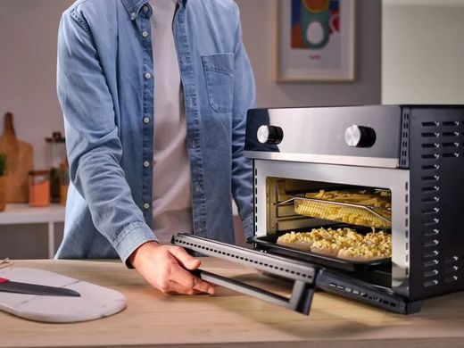 Tefal Мультипіч Easy Fry Oven Multifunctional, 1800Вт, механічне керув., 10 програм, пластик, чорний FW606810 фото
