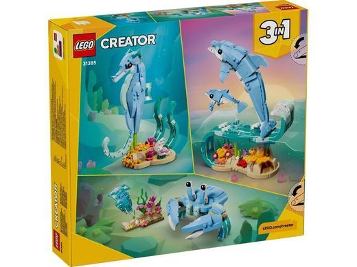 LEGO Конструктор LEGO Creator Морські тварини: красиві дельфіни 31385 фото
