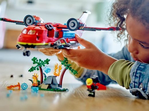 LEGO Конструктор City Пожарный спасательный самолет 60413 фото