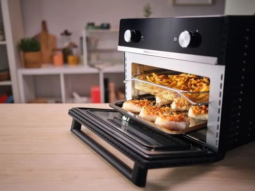 Tefal Мультипіч Easy Fry Oven Multifunctional, 1800Вт, механічне керув., 10 програм, пластик, чорний FW606810 фото