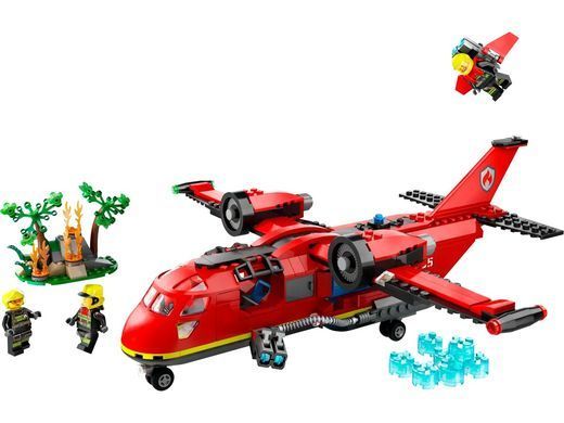 LEGO Конструктор City Пожарный спасательный самолет 60413 фото