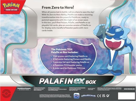 Pokemon TCG Коллекционная карточная игра Pokemon: Palafin ex Box 820650859823 фото
