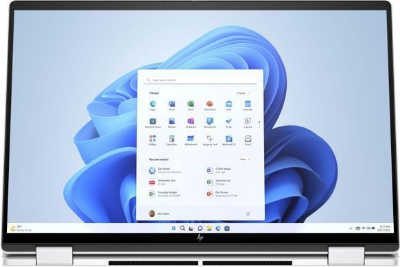 HP Ноутбук Envy x360 16-ac0001ua 16" WUXGA IPS Touch, Intel U7-155U, 16GB, F1024GB, UMA, Win11, серебристый AQ8K4EA фото