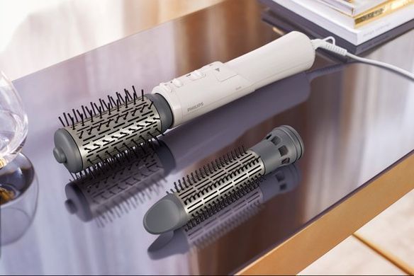 Philips Фен-щетка 7000 Series, 1000Вт, режимов-3, иониз-я, керамика, турмалин, белый BHA710/00 фото
