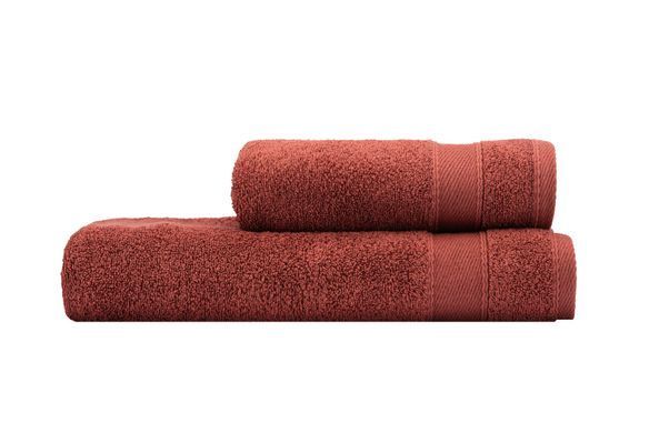 ARDESTO Полотенце махровое SuperSoft, терракота, 70х140см, 100% хлопок
