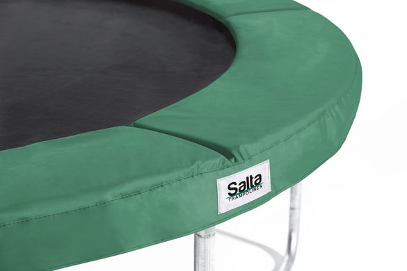Батут Salta Combo круглий, 251см, зелений 587G фото