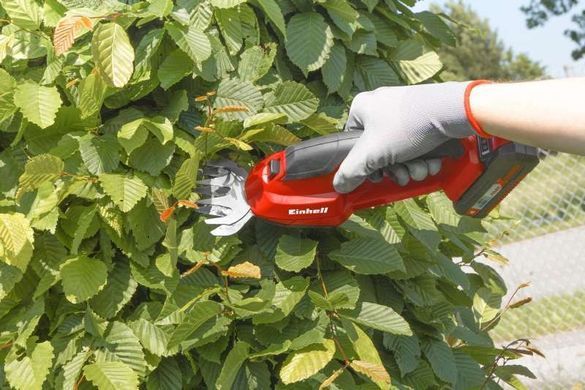 Einhell Ножиці для трави акум GE-CG 18 Li - Solo, 18В, PXC, леза 100/200 мм, 0.66 кг (без АКБ і ЗП) 3410370 фото