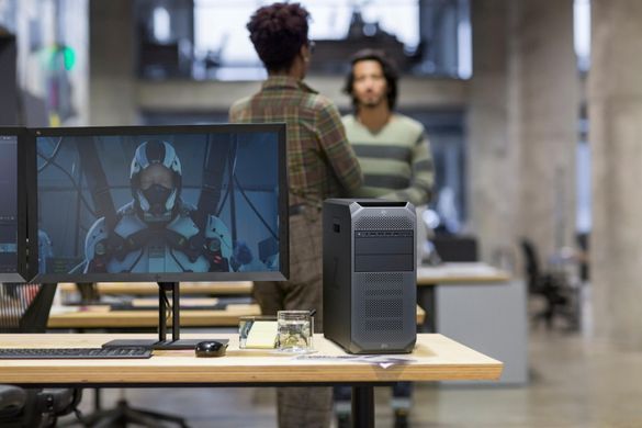 HP Рабочая станция Z4, Intel W-2223, 16GB, F512GB, ODD, no video, кл+м, Win11P 523Q1EA фото