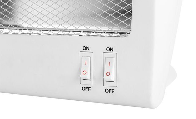 Neo Tools Обогреватель инфракрасный, 800Вт, кварцевый нагрев. элемент, белый 90-112 фото