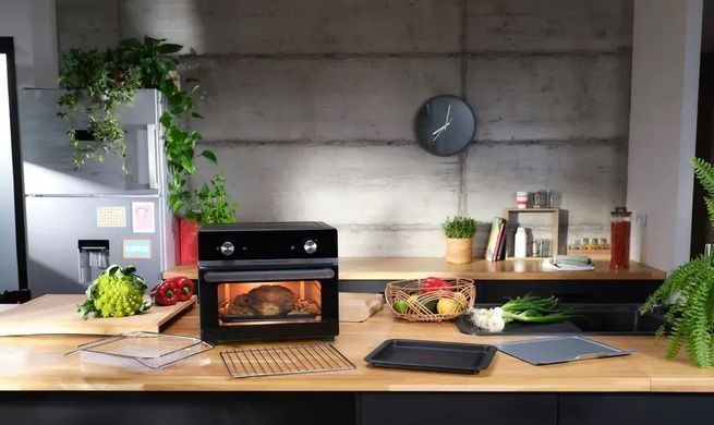 Tefal Мультипіч Easy Fry Oven Multifunctional, 1800Вт, механічне керув., 10 програм, пластик, чорний FW606810 фото