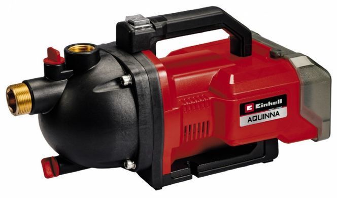 Einhell Насос садовий акум AQUINNA PXC, 36В, 3000 л/год, вис. 26 м, глиб, 8 м, 3.3 кг (без АКБ і ЗП) 4180400 фото