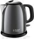 Електрочайник Russell Hobbs Colours Plus Mini, 1л, метал , сірий