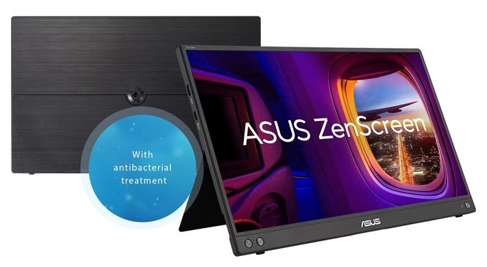 ASUS Монітор портативний 15.6" ZenScreen MB16AHV mHDMI, 2xUSB-C, IPS, Cover 90LM0381-B02370 фото