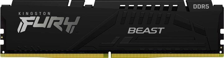 Kingston Пам'ять ПК DDR5 16GB KIT (8GBx2) 5200 FURY Beast Чорний KF552C40BBK2-16 фото