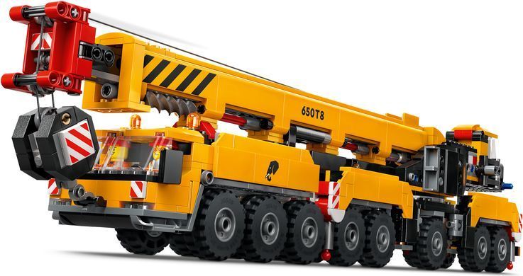 LEGO Конструктор City Жовтий передвижной строительный кран 60409 фото