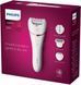 Philips Епілятор 8000 series дисковий, аккумул., пінцет.-32, волог.+сух., насадок-7, футляр, білий 11 - магазин Coolbaba Toys